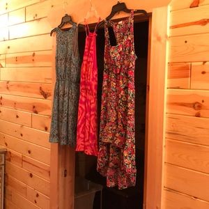 Bundle of small dresses.